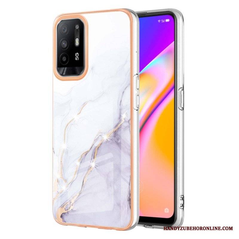 Futerały do Oppo A94 5G Marmur