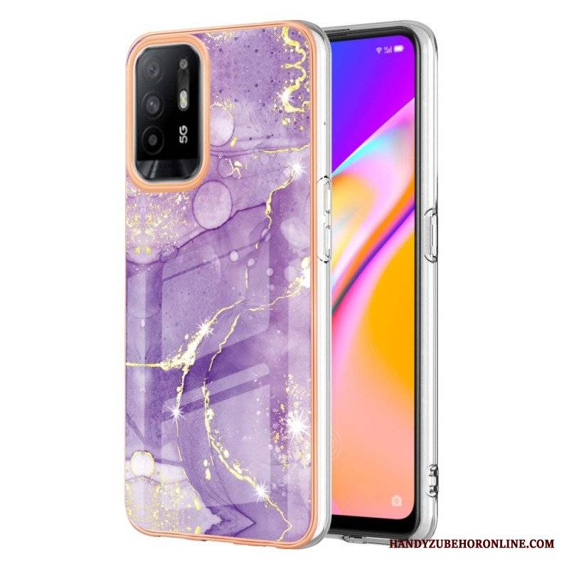 Futerały do Oppo A94 5G Marmur