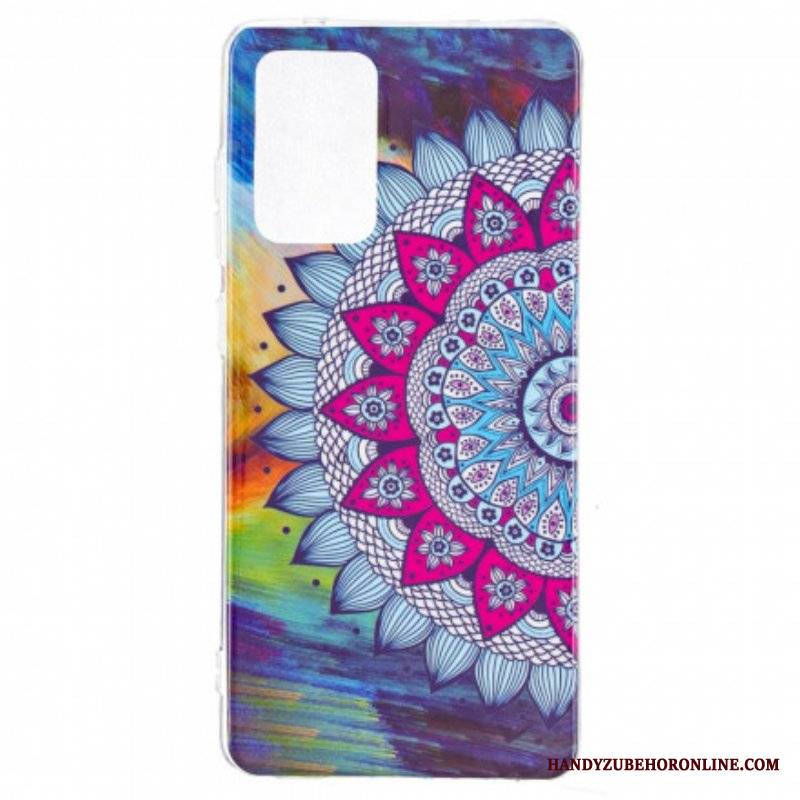 Futerały do Samsung Galaxy A52 4G / A52 5G / A52s 5G Fluorescencyjna Kolorowa Mandala