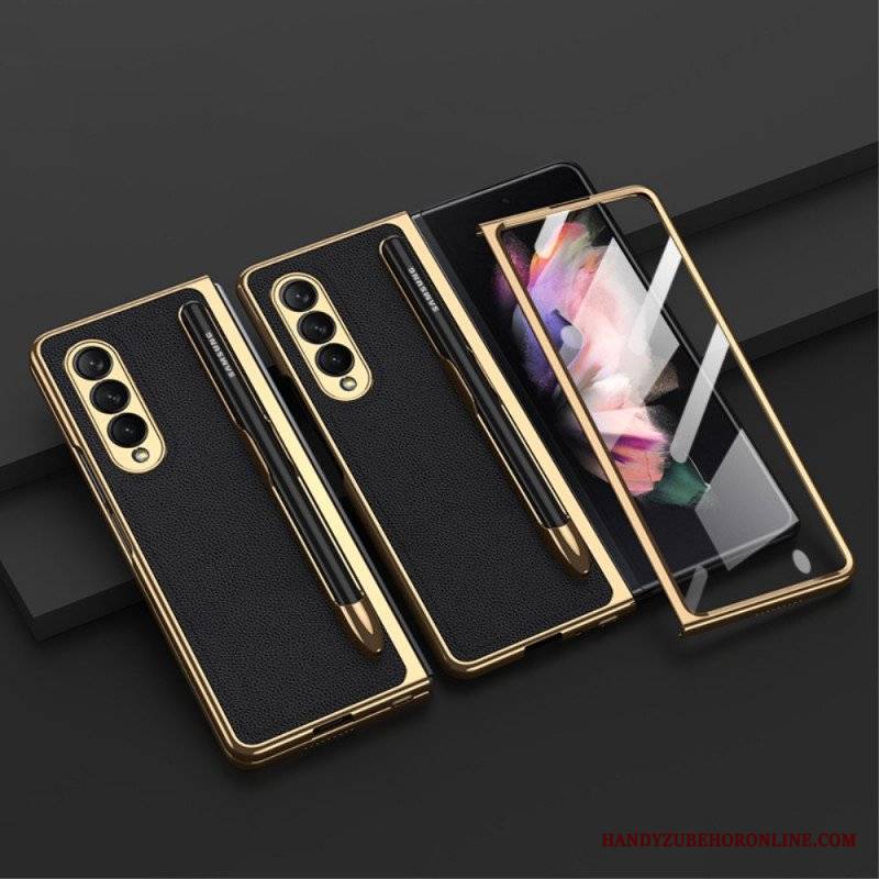 Futerały do Samsung Galaxy Z Fold 3 5G Etui Ochronne Osłona Ekranu I Uchwyt Rysika Gkk