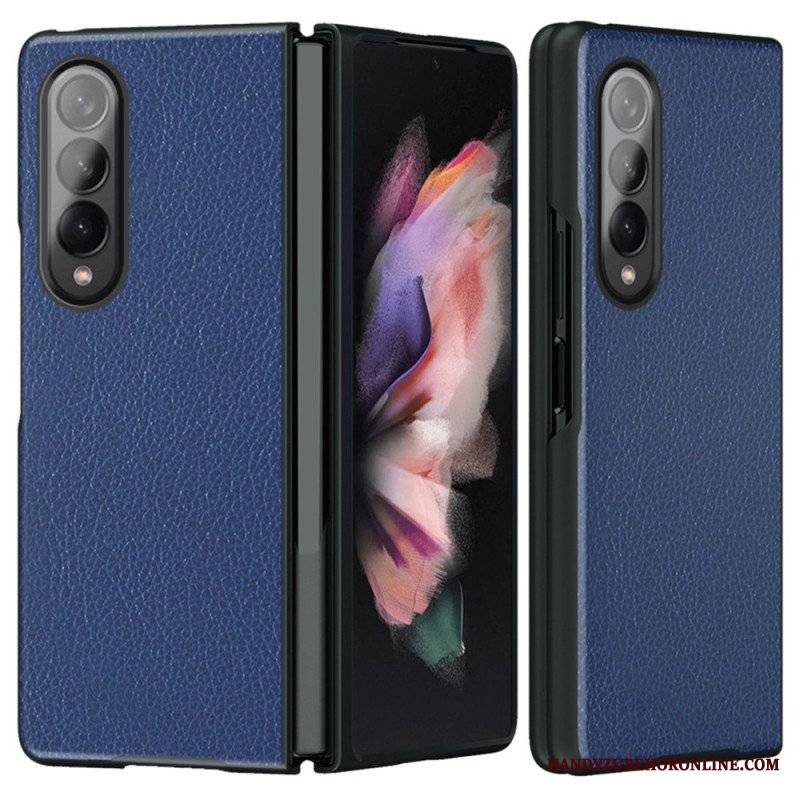 Futerały do Samsung Galaxy Z Fold 4 Sztuczna Skóra Powlekana Liczi