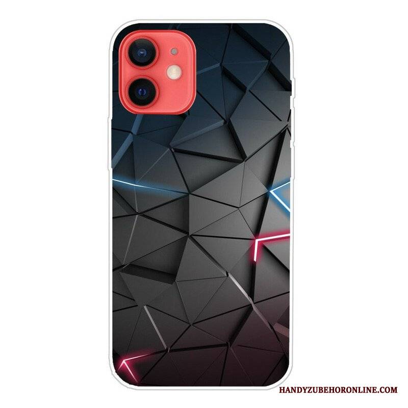 Futerały do iPhone 13 Mini Elastyczna Geometria