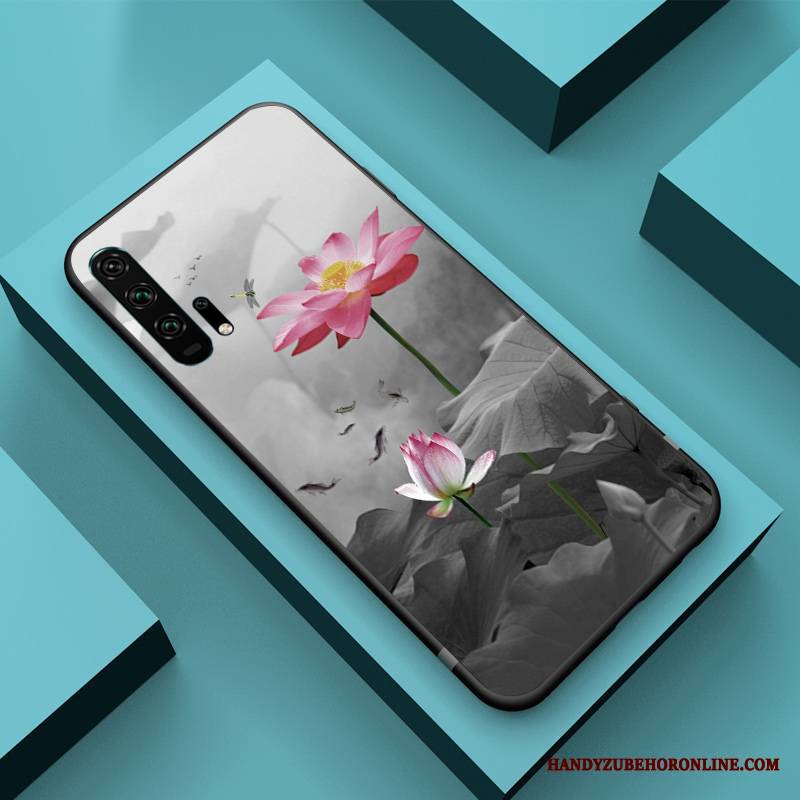 Honor 20 Pro Futerał Kreatywne Etui All Inclusive Niebieski Etui Na Telefon Wiatr Chiński Styl