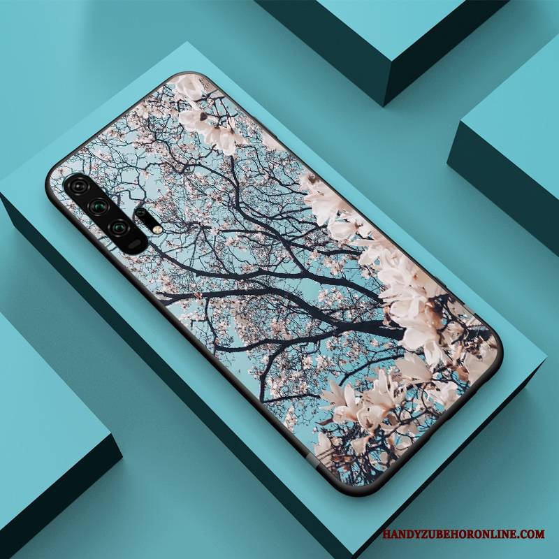 Honor 20 Pro Futerał Kreatywne Etui All Inclusive Niebieski Etui Na Telefon Wiatr Chiński Styl