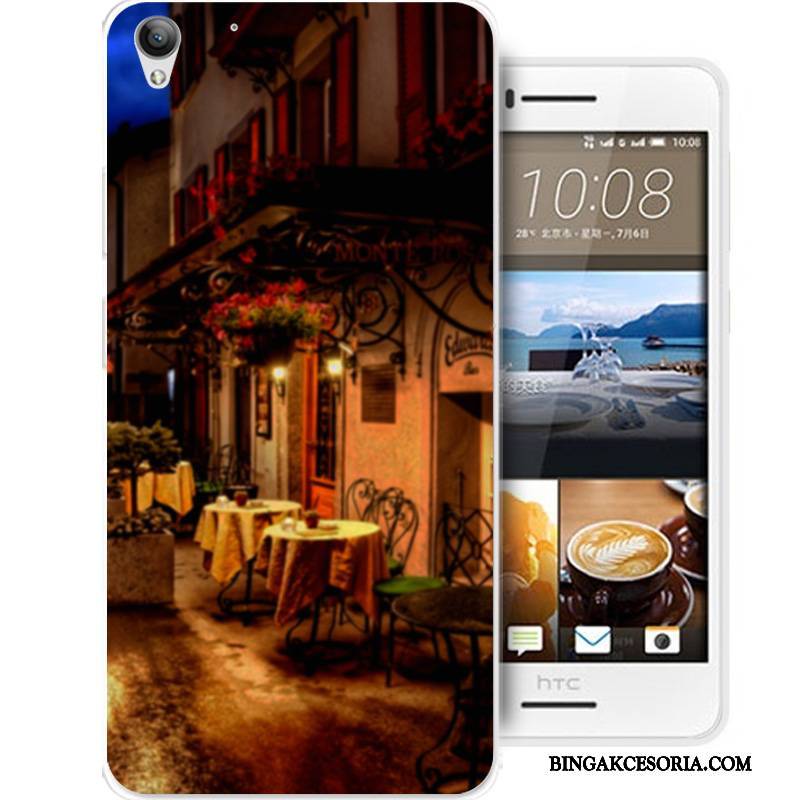 Htc Desire 728 Ochraniacz Etui Niebieski All Inclusive Futerał Silikonowe Anti-fall