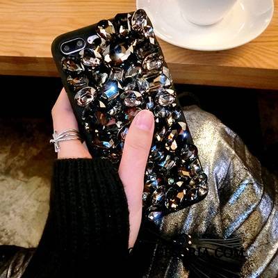 Htc U11 Life Futerał Etui Luksusowy Rhinestone Telefon Komórkowy Niebieski Etui Na Telefon Ochraniacz