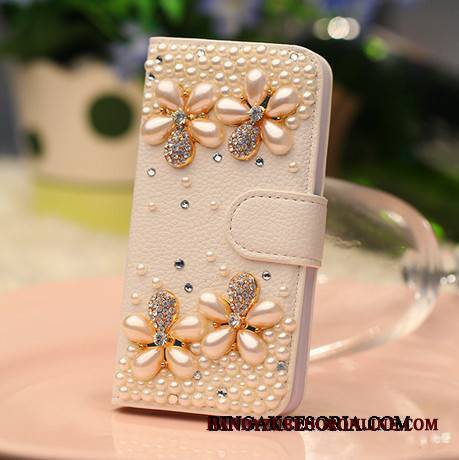 Huawei Ascend G6 Etui Torby Ochraniacz Rhinestone Czerwony Etui Na Telefon Futerał