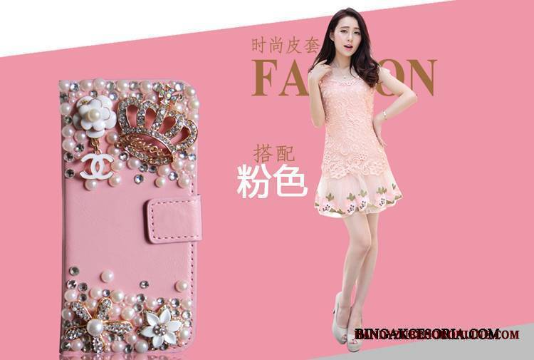 Huawei Ascend G6 Etui Torby Ochraniacz Rhinestone Czerwony Etui Na Telefon Futerał