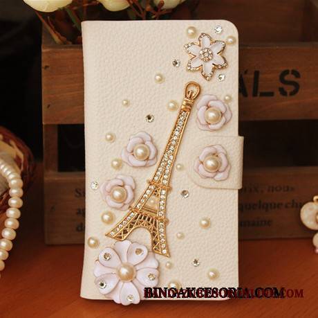 Huawei Ascend G6 Etui Torby Ochraniacz Rhinestone Czerwony Etui Na Telefon Futerał