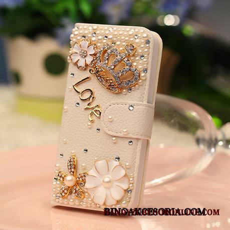 Huawei Ascend G6 Etui Torby Ochraniacz Rhinestone Czerwony Etui Na Telefon Futerał