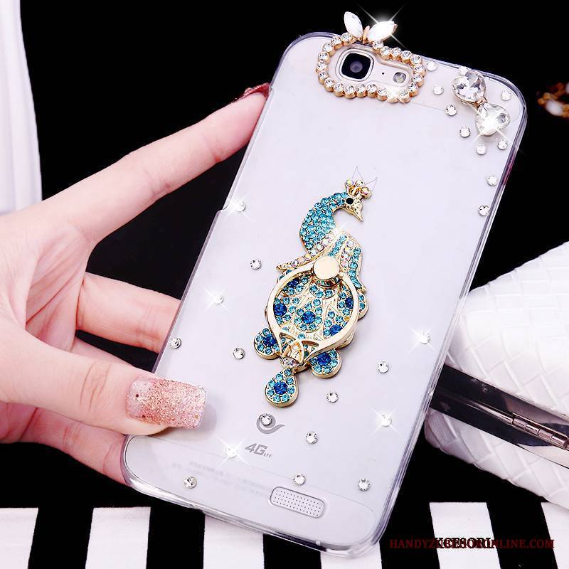 Huawei Ascend G7 Rhinestone Kolor Etui Futerał Etui Na Telefon Ochraniacz Luksusowy