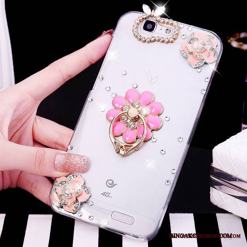 Huawei Ascend G7 Rhinestone Kolor Etui Futerał Etui Na Telefon Ochraniacz Luksusowy