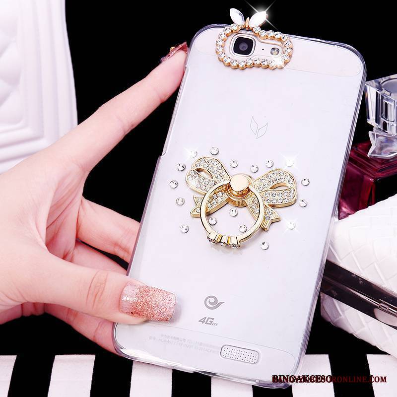 Huawei Ascend G7 Rhinestone Kolor Etui Futerał Etui Na Telefon Ochraniacz Luksusowy