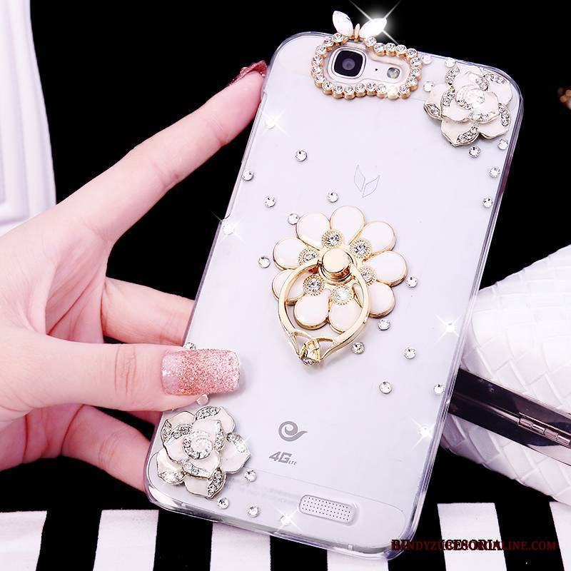 Huawei Ascend G7 Rhinestone Kolor Etui Futerał Etui Na Telefon Ochraniacz Luksusowy