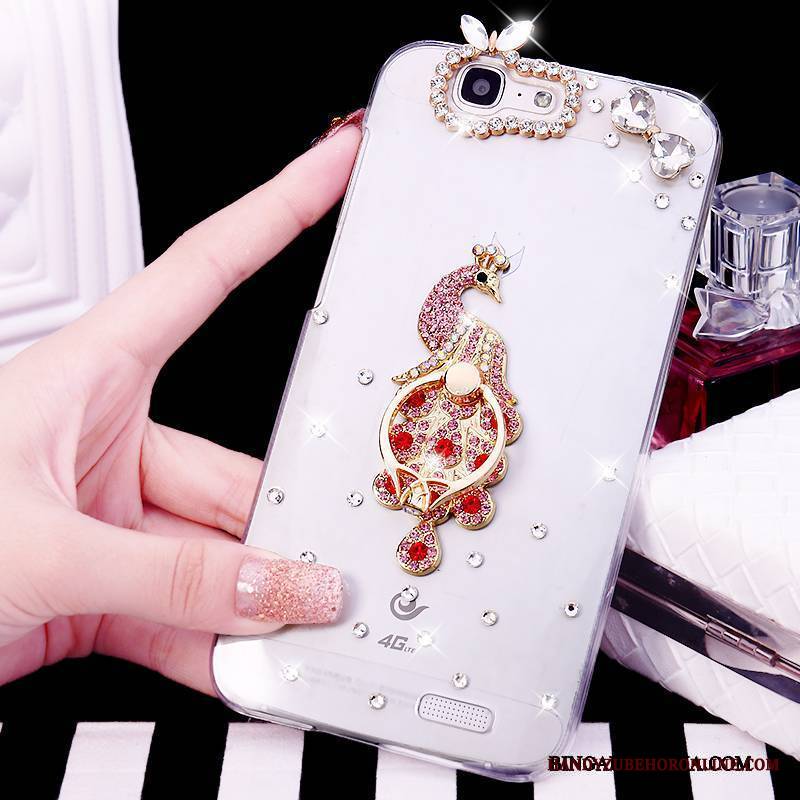 Huawei Ascend G7 Rhinestone Kolor Etui Futerał Etui Na Telefon Ochraniacz Luksusowy