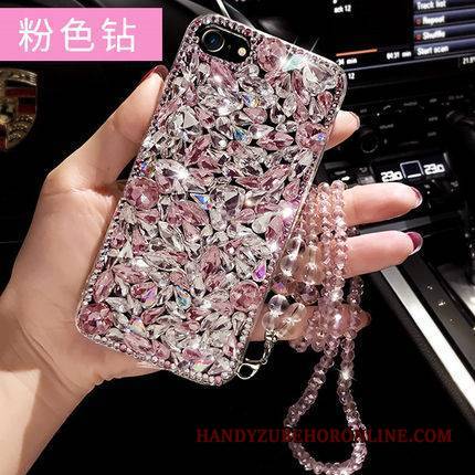 Huawei Ascend Mate 7 Futerał All Inclusive Etui Klejnoty Osobowość Rhinestone Wiszące Ozdoby Tendencja