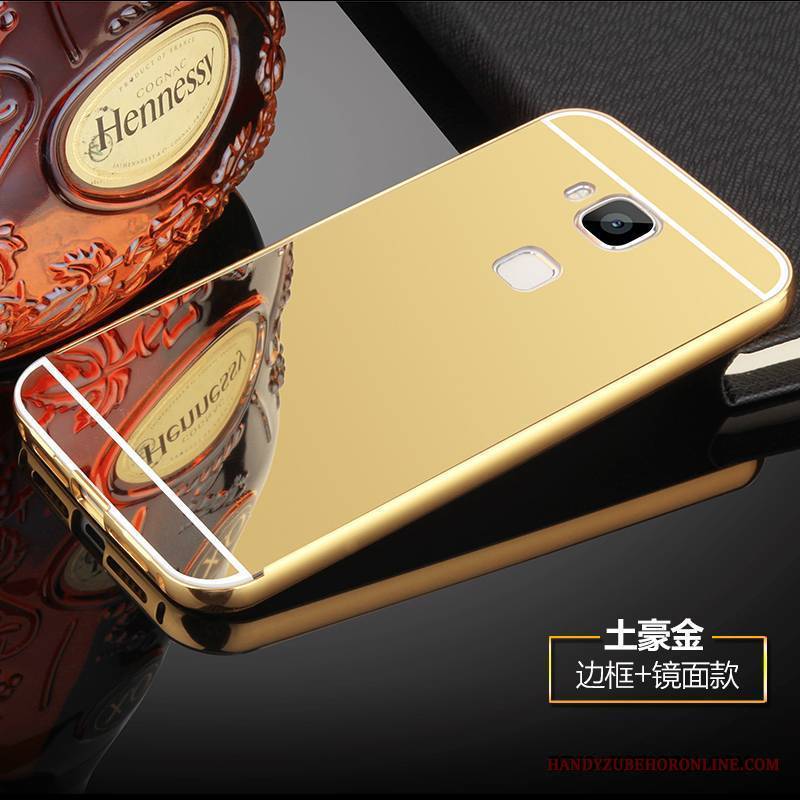 Huawei G9 Plus Metal Trudno Etui Na Telefon Tendencja Srebro Futerał Granica