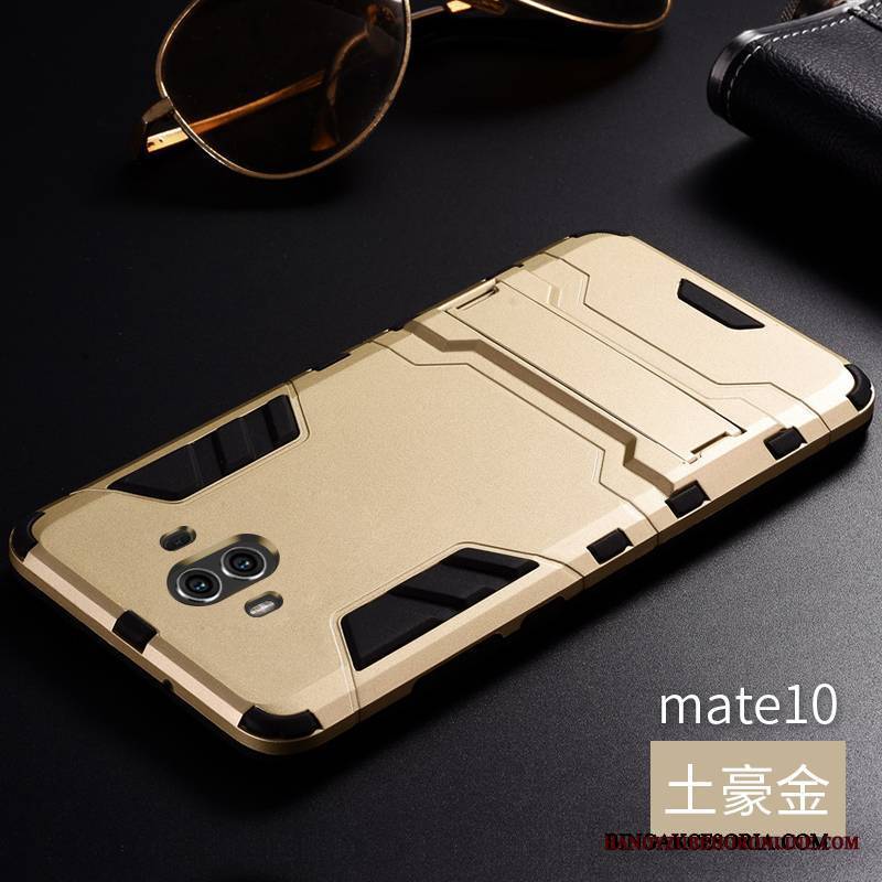 Huawei Mate 10 Futerał Metal Trzy Mechanizmy Obronne Szary Etui Tendencja Osobowość Granica