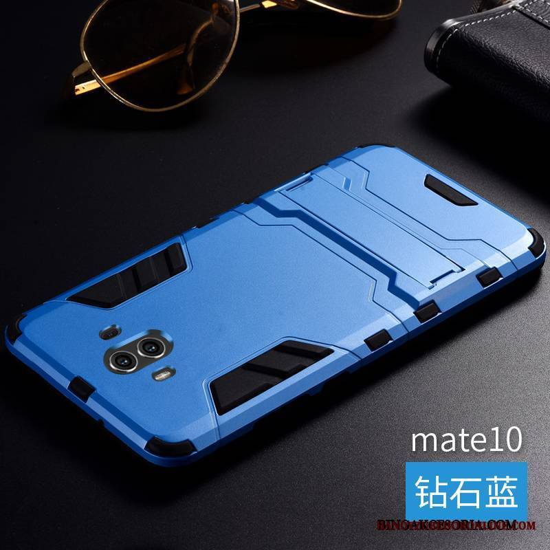 Huawei Mate 10 Futerał Metal Trzy Mechanizmy Obronne Szary Etui Tendencja Osobowość Granica