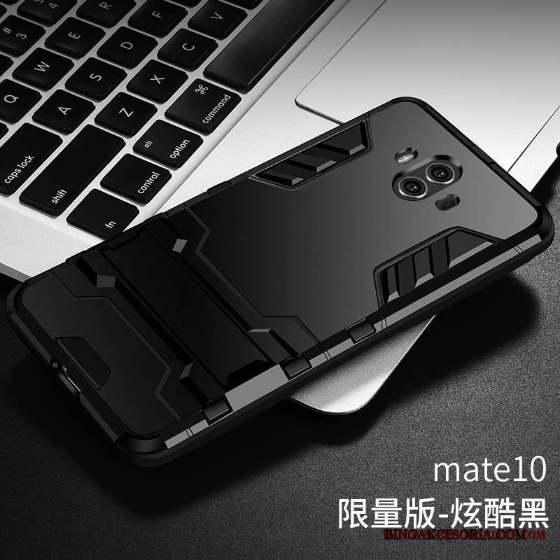 Huawei Mate 10 Futerał Metal Trzy Mechanizmy Obronne Szary Etui Tendencja Osobowość Granica