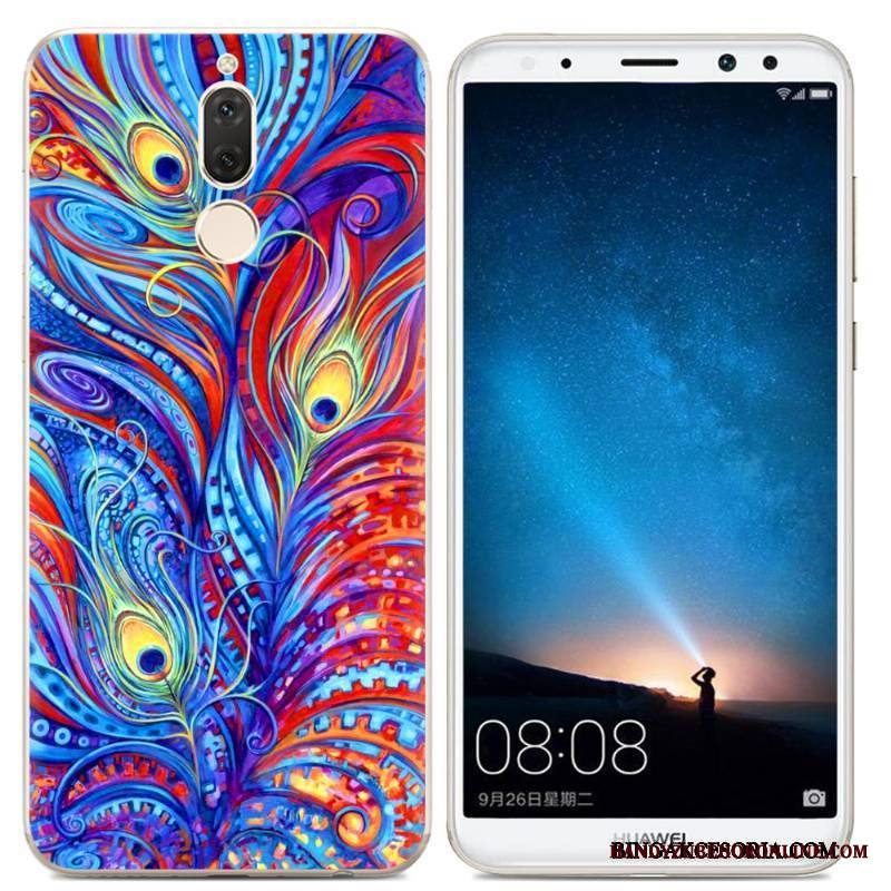 Huawei Mate 10 Lite Kolor Futerał Etui Na Telefon Przezroczysty Tendencja Kreatywne Silikonowe