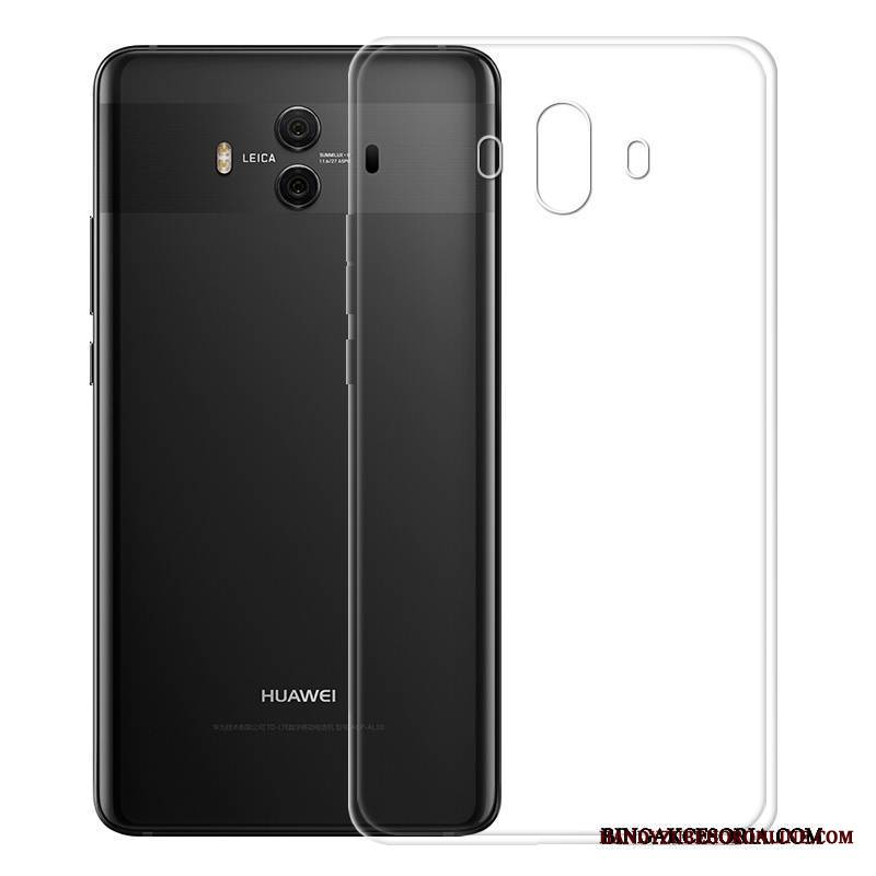 Huawei Mate 10 Pro Futerał Eleganckie Złoto Etui Na Telefon Poszycie Silikonowe Luksusowy Przezroczysty