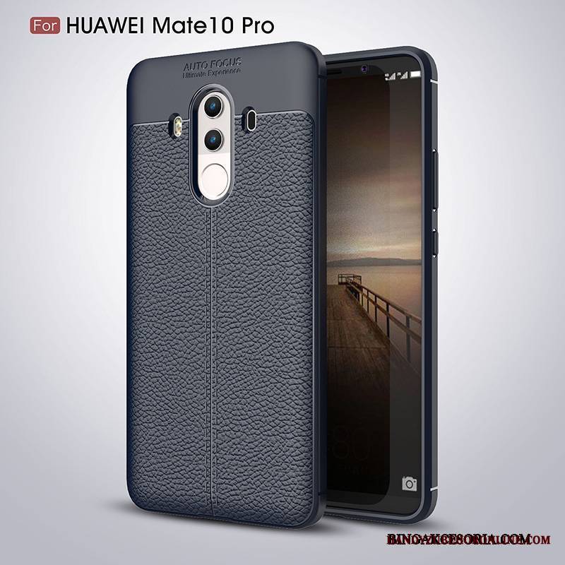 Huawei Mate 10 Pro Futerał Silikonowe Kreatywne Etui Na Telefon All Inclusive Szary Miękki Osobowość