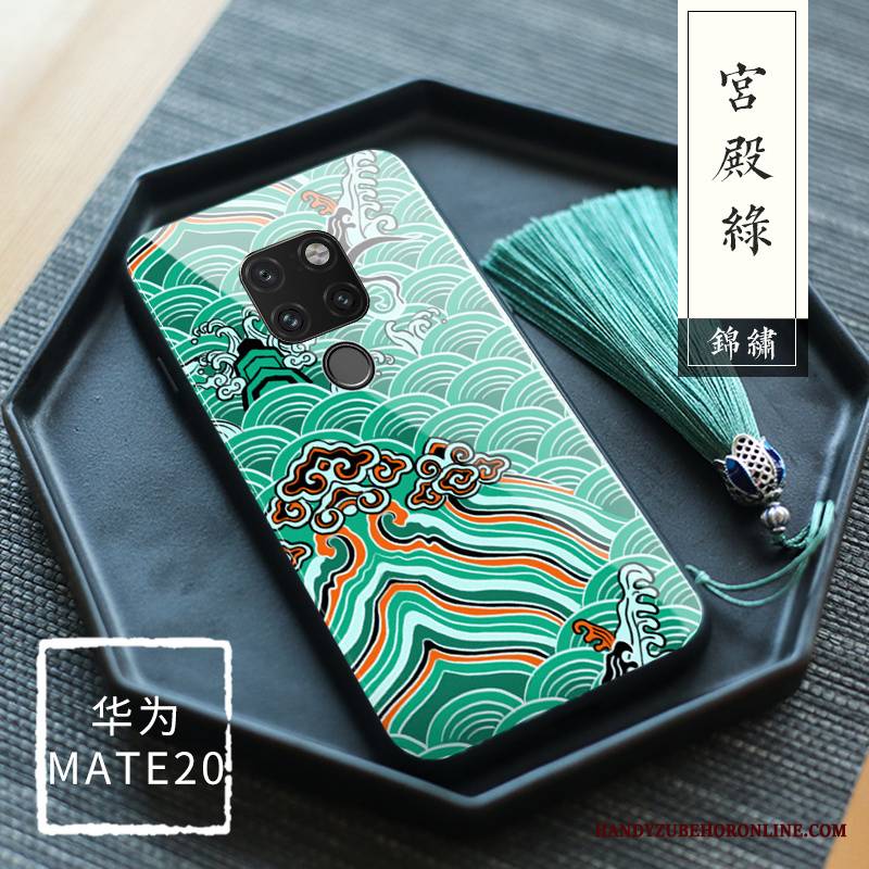 Huawei Mate 20 Futerał Szkło Hartowane Ochraniacz Silikonowe Etui Na Telefon Niebieski Pałac All Inclusive