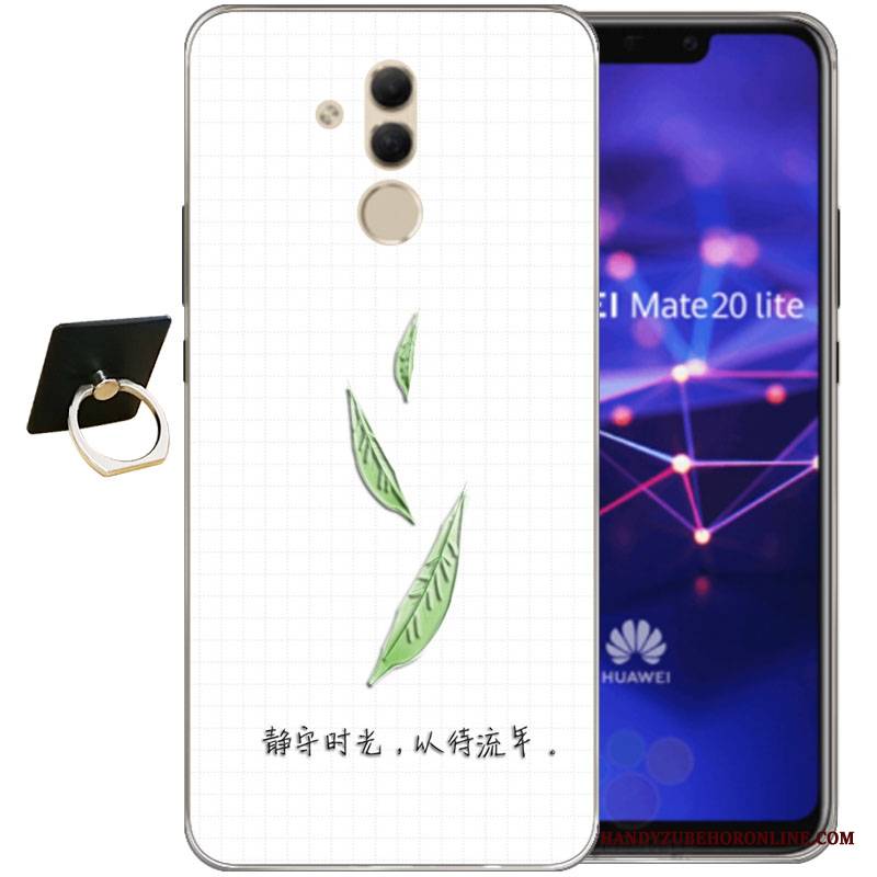 Huawei Mate 20 Lite Futerał Miękki Kreskówka Tendencja Relief Kreatywne Etui