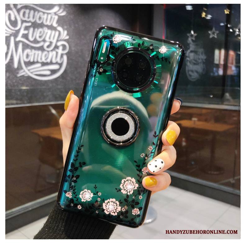 Huawei Mate 30 Futerał Etui Na Telefon Czerwony Moda Wysoki Koniec All Inclusive Anti-fall Klamra