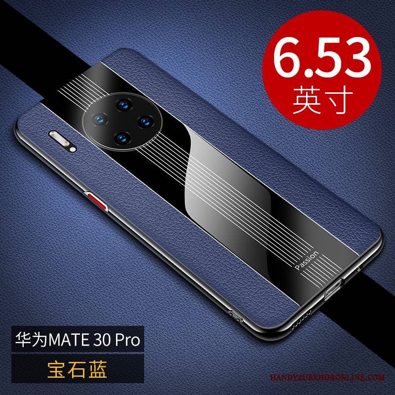 Huawei Mate 30 Pro Futerał Cienkie Anti-fall Miękki Luksusowy Skóra Tendencja