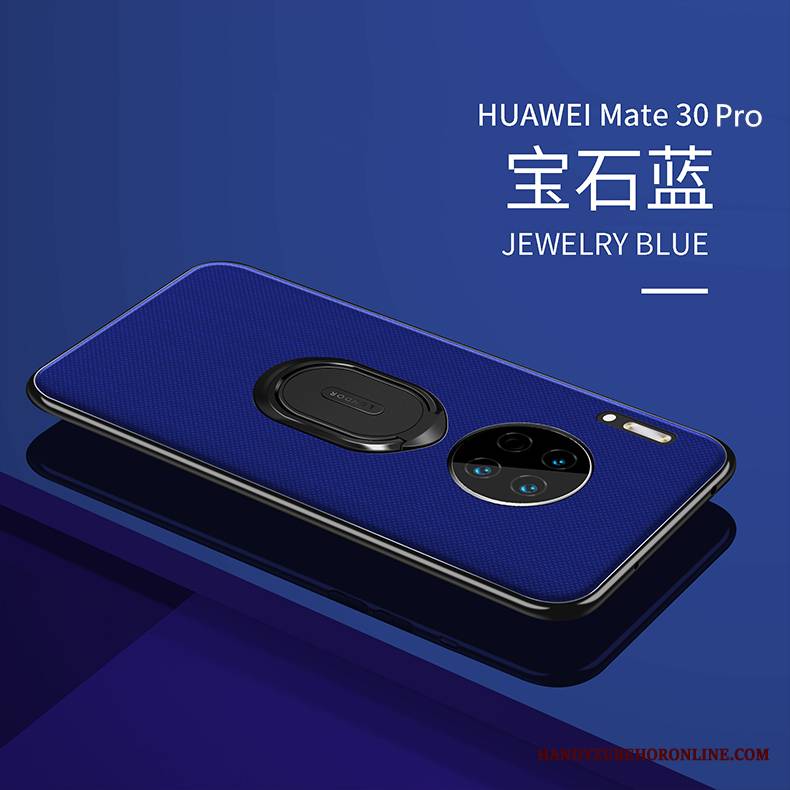 Huawei Mate 30 Pro Futerał Na Pokładzie Kreatywne Czarny Etui Na Telefon Anti-fall Wspornik Magnetyzm