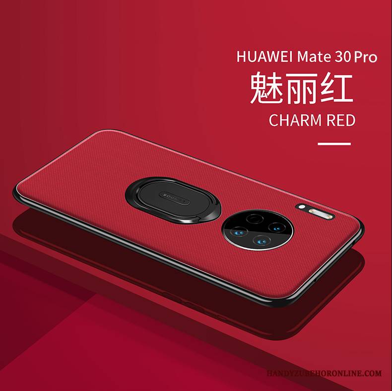 Huawei Mate 30 Pro Futerał Na Pokładzie Kreatywne Czarny Etui Na Telefon Anti-fall Wspornik Magnetyzm