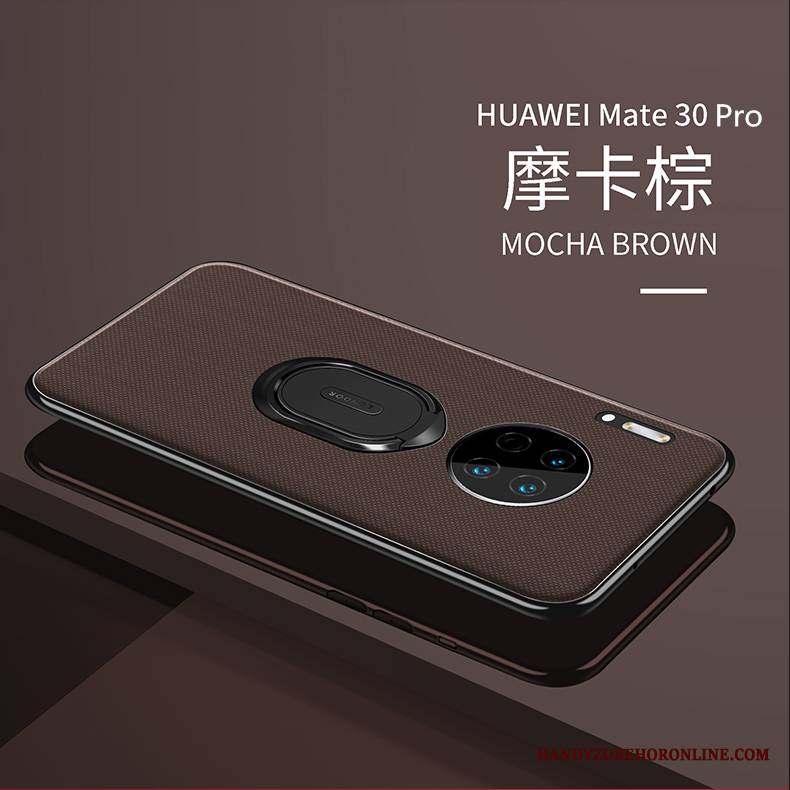 Huawei Mate 30 Pro Futerał Na Pokładzie Kreatywne Czarny Etui Na Telefon Anti-fall Wspornik Magnetyzm