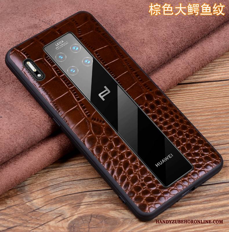 Huawei Mate 30 Rs Etui Anti-fall Czarny Futerał Etui Na Telefon Wysoki Koniec Ochraniacz