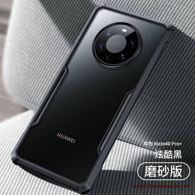 Huawei Mate 40 Pro+ Etui Futerał Anti-fall All Inclusive Ochraniacz Czarny Silikonowe