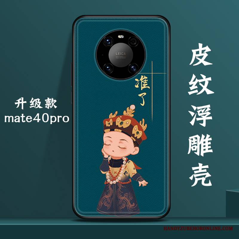 Huawei Mate 40 Pro Futerał Kreatywne Osobowość Anti-fall Modna Marka Etui Na Telefon Chiński Styl Nowy