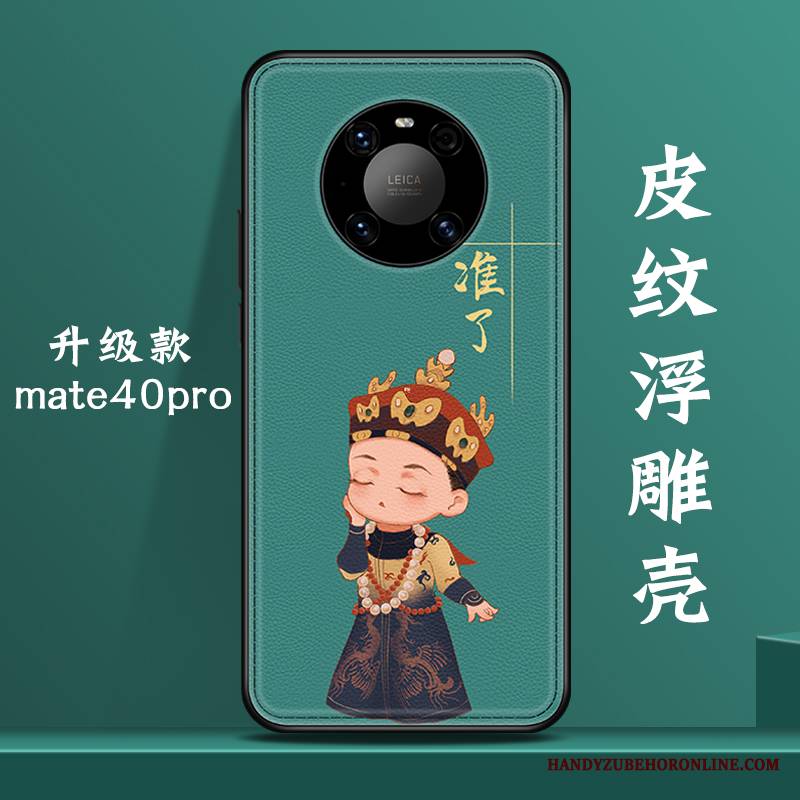 Huawei Mate 40 Pro Futerał Kreatywne Osobowość Anti-fall Modna Marka Etui Na Telefon Chiński Styl Nowy