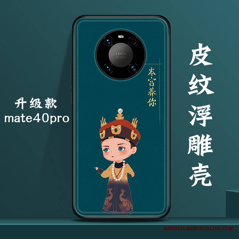 Huawei Mate 40 Pro Futerał Kreatywne Osobowość Anti-fall Modna Marka Etui Na Telefon Chiński Styl Nowy