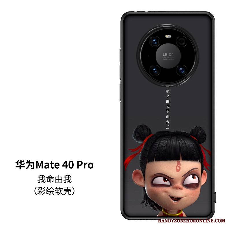 Huawei Mate 40 Pro Futerał Modna Marka Kreskówka Silikonowe Kreatywne Khaki Zakochani Tendencja