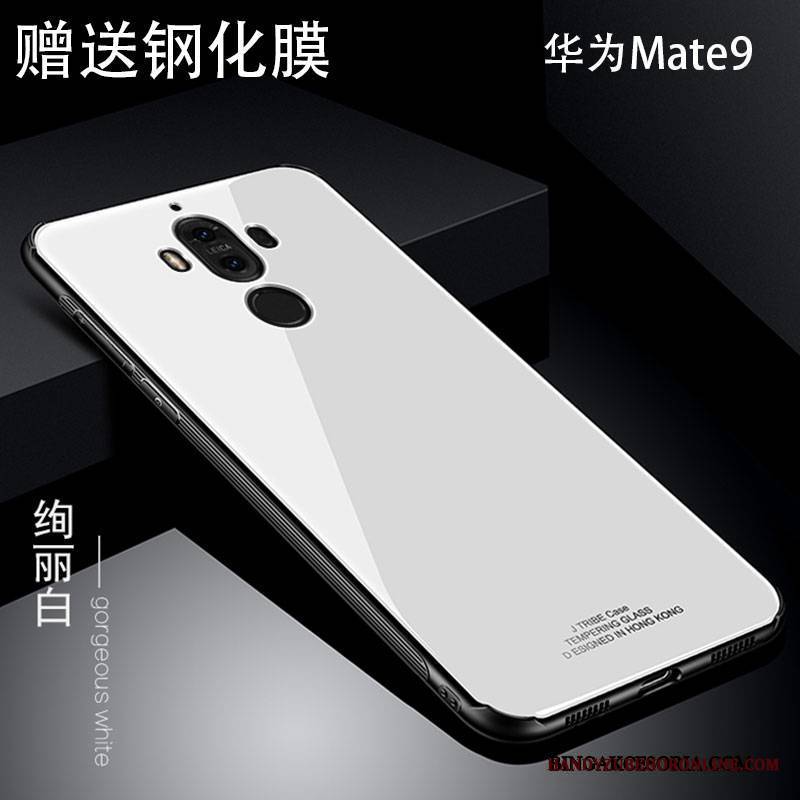 Huawei Mate 9 Futerał Czarny Anti-fall Kreatywne Etui Metal Tendencja Osobowość