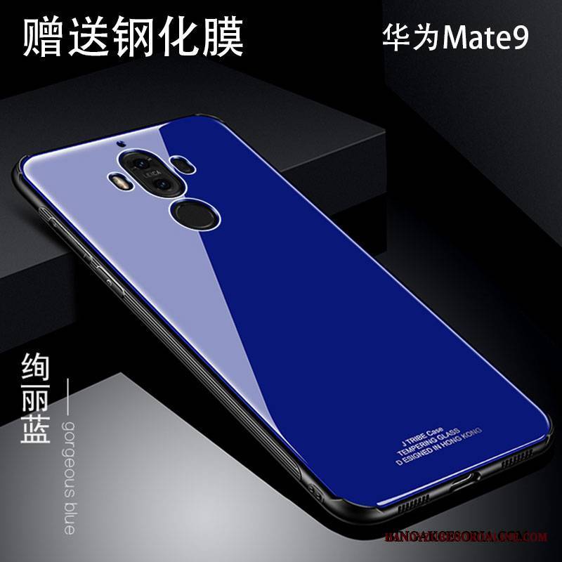 Huawei Mate 9 Futerał Czarny Anti-fall Kreatywne Etui Metal Tendencja Osobowość