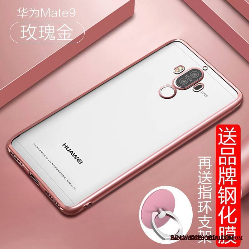 Huawei Mate 9 Futerał Różowe Przezroczysty Ochraniacz Osobowość Tendencja Kreatywne All Inclusive