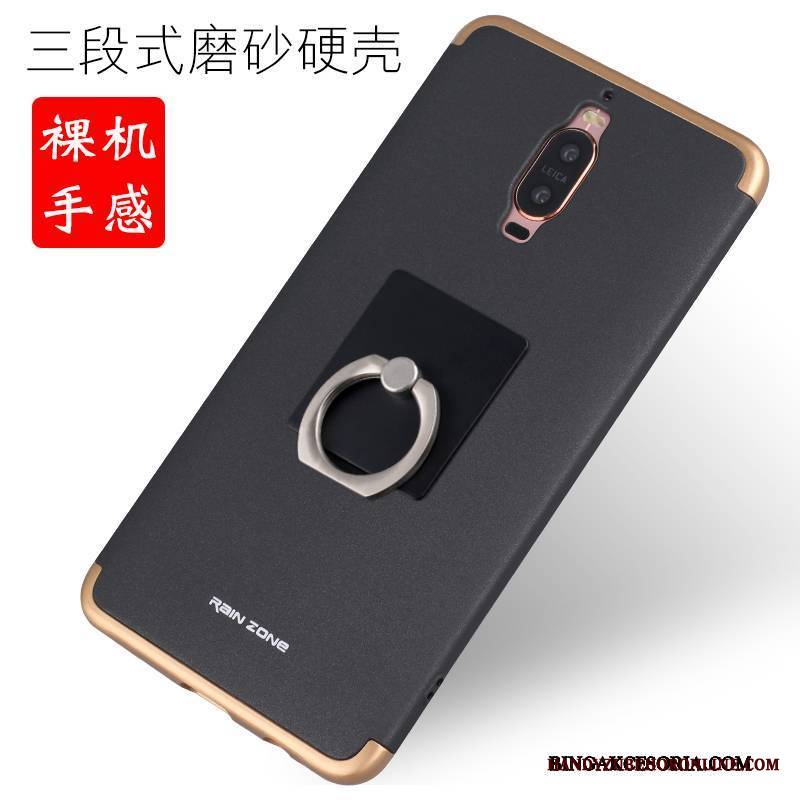 Huawei Mate 9 Pro Granica Futerał Etui Na Telefon Czarny Ochraniacz Tendencja Metal