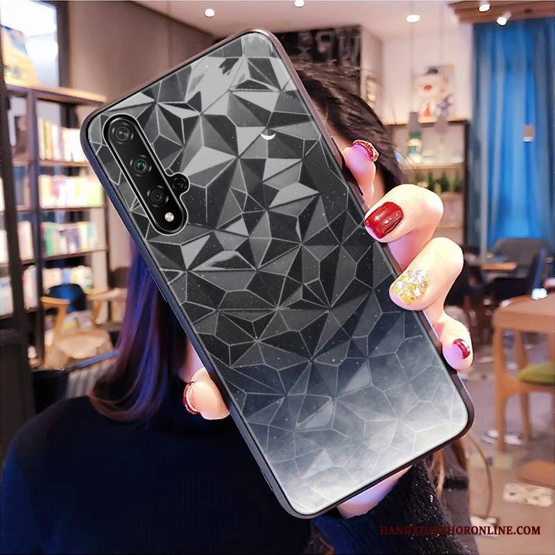 Huawei Nova 5t Futerał Etui Kształt Diamentu Telefon Komórkowy Czerwony Netto Modna Marka Czarny Etui Na Telefon