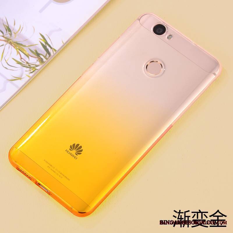 Huawei Nova Miękki Ochraniacz Etui Na Telefon Anti-fall Kreatywne Gradient Futerał