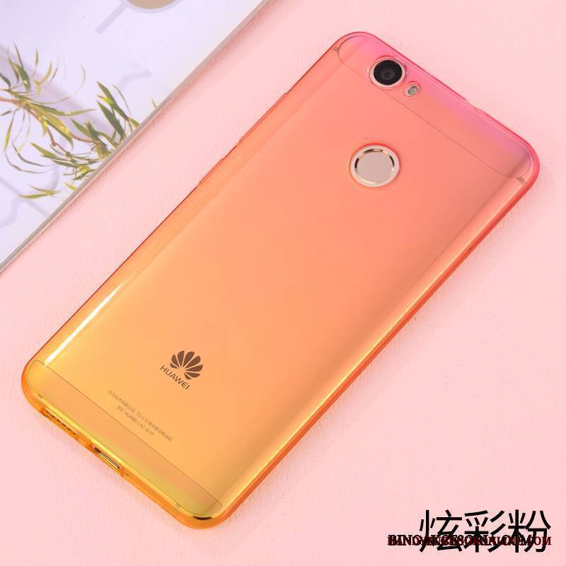 Huawei Nova Miękki Ochraniacz Etui Na Telefon Anti-fall Kreatywne Gradient Futerał