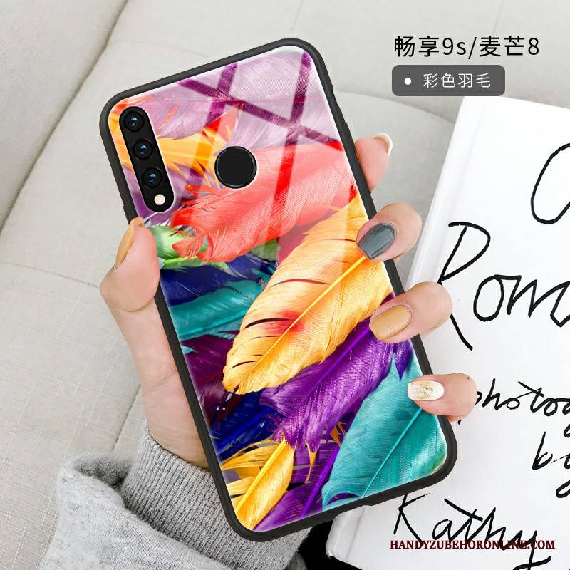 Huawei P Smart+ 2019 Futerał Etui Na Telefon Piórka Lustro Kolor All Inclusive Filmy Abstrakcja