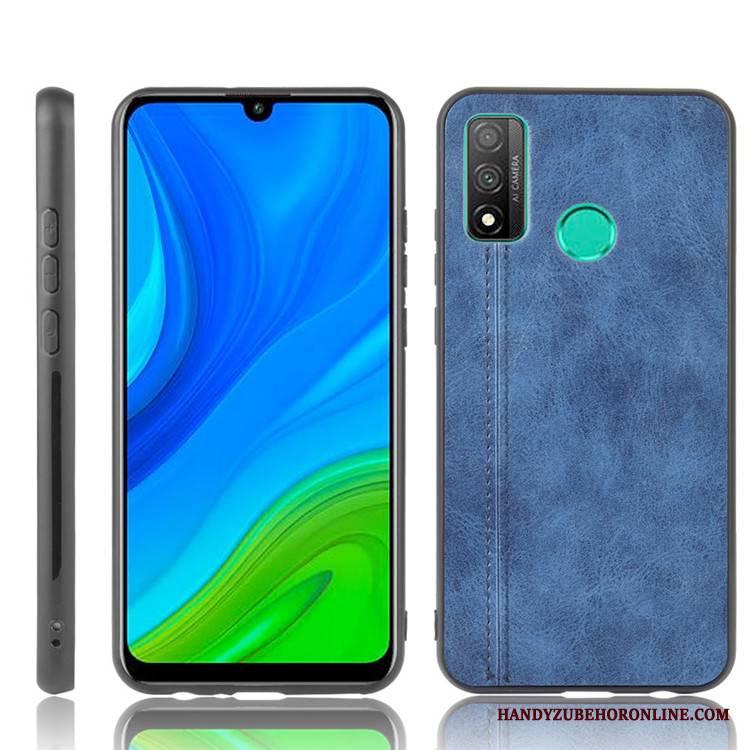 Huawei P Smart 2020 Etui Trudno Tendencja All Inclusive Czarny Skóra Futerał