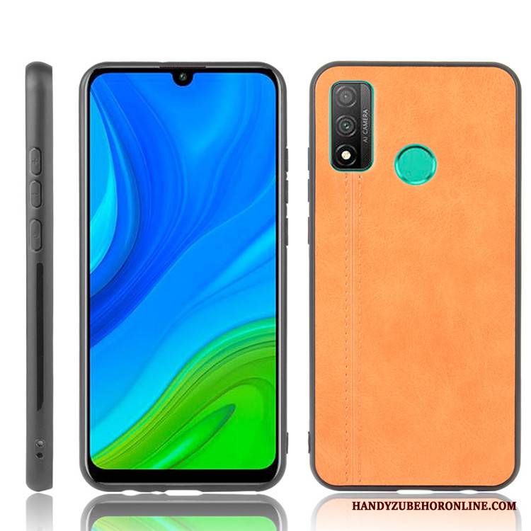 Huawei P Smart 2020 Etui Trudno Tendencja All Inclusive Czarny Skóra Futerał